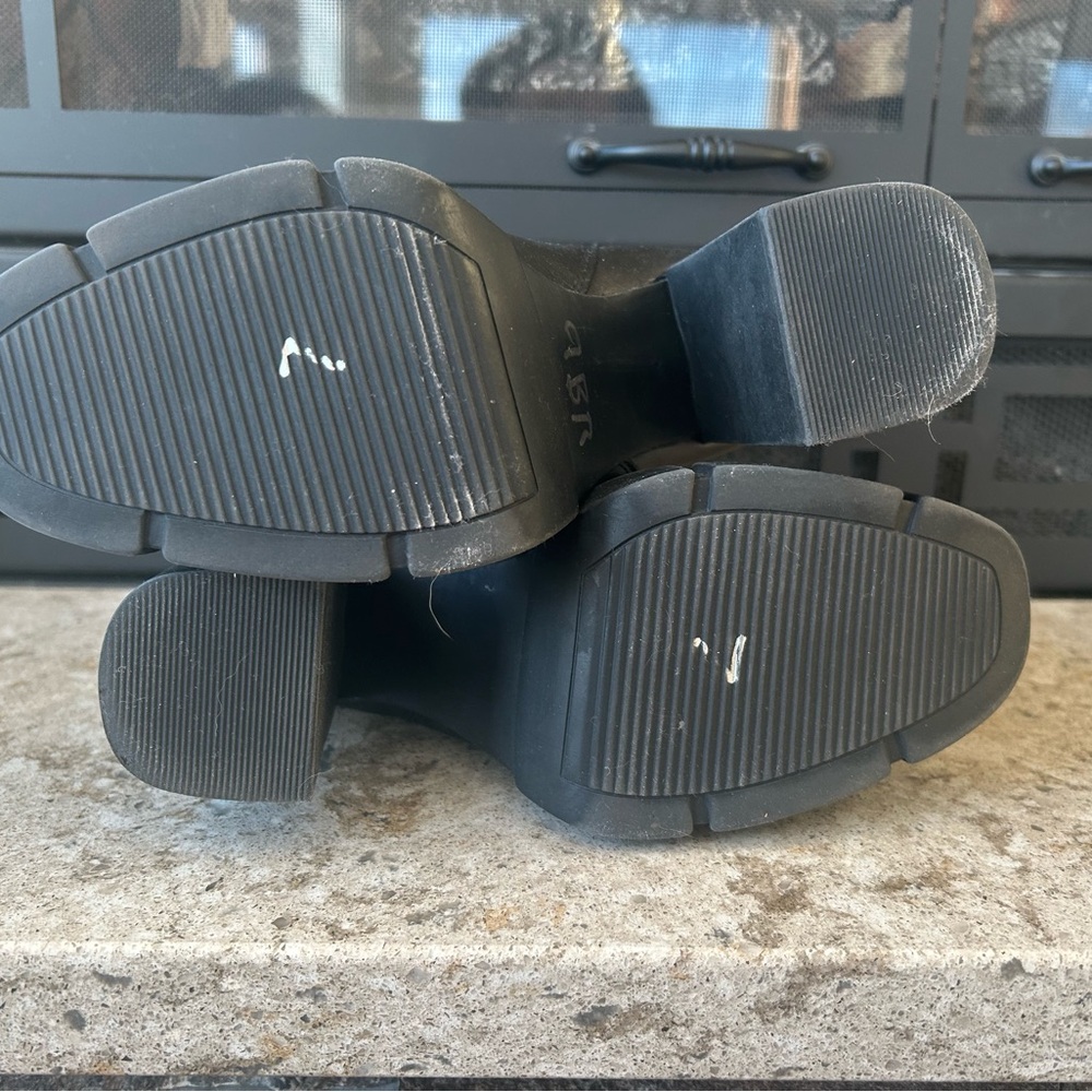 Steve Madden - (HTF) Revised Leather Platform Boots - Picture 5 of 7